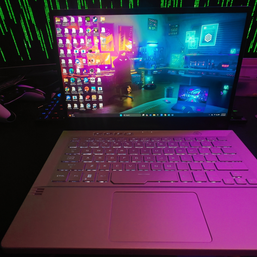 ASUS Silver Office Laptop with Sleek Design
